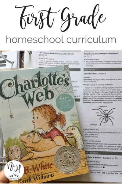 First grade homeschool curriculum