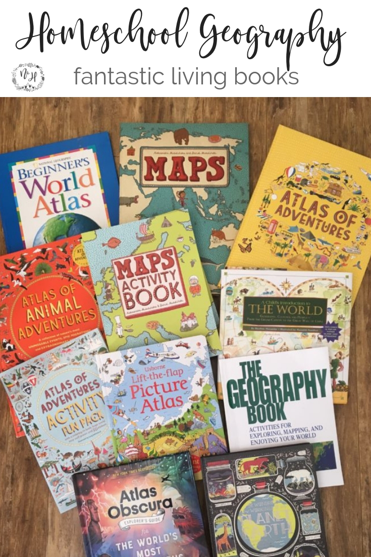 Fantastic list of books for homeschool geography