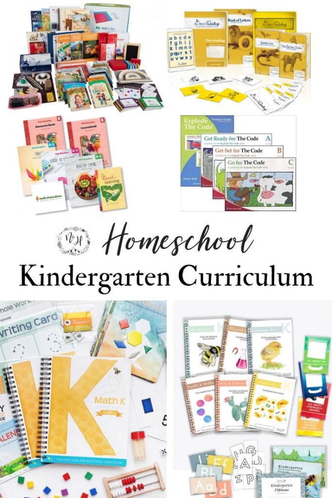 Best Homeschool Kindergarten Curriculum