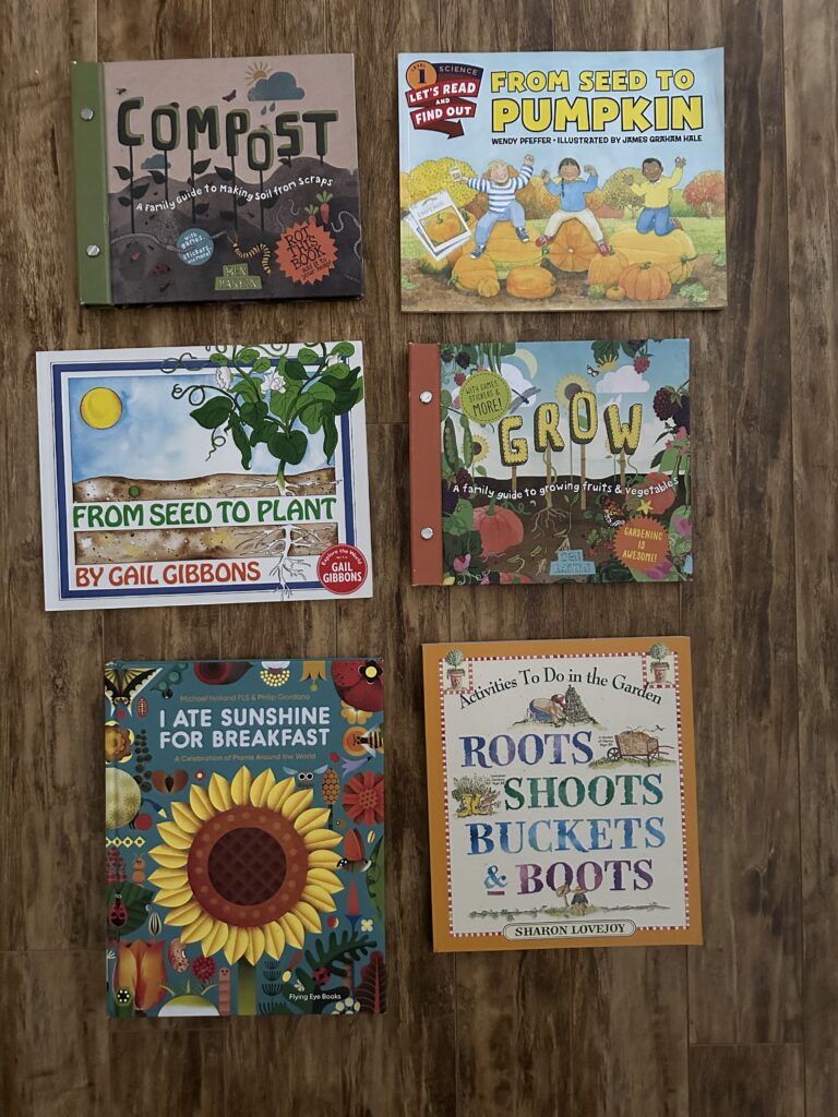 Gardening books for kids