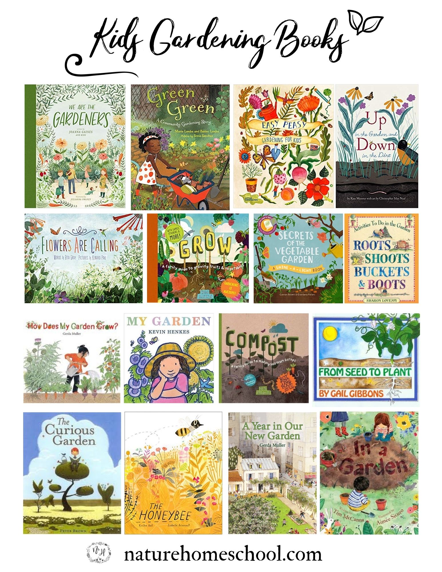 Kids Gardening Books