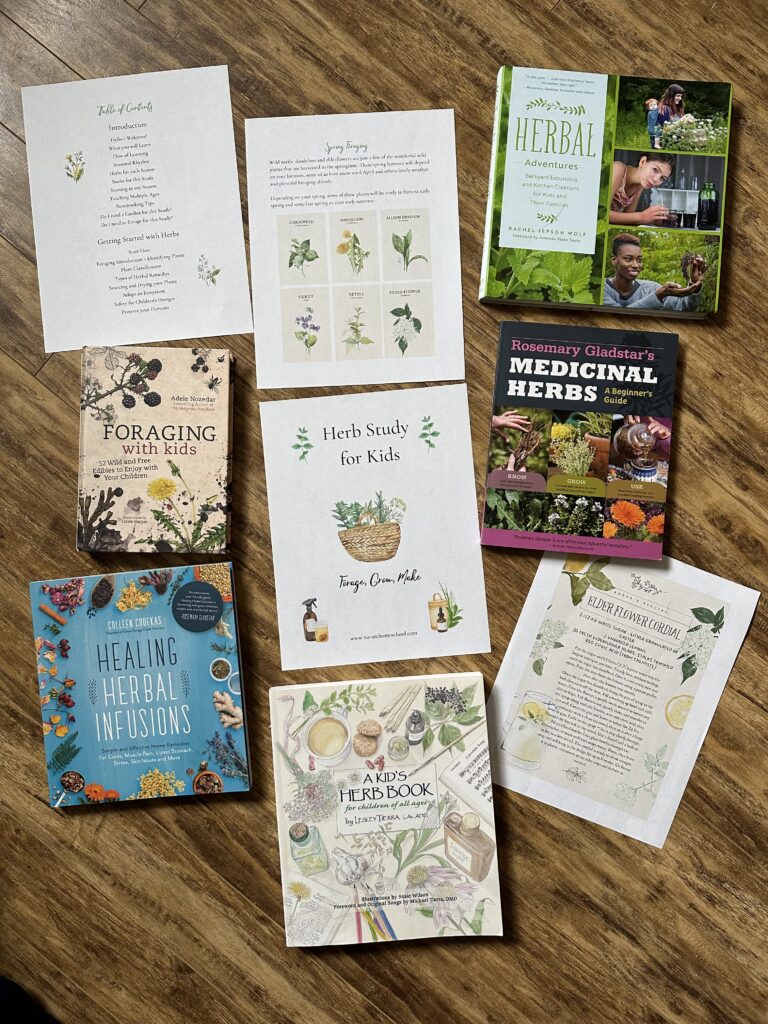 Herb Books for Kids